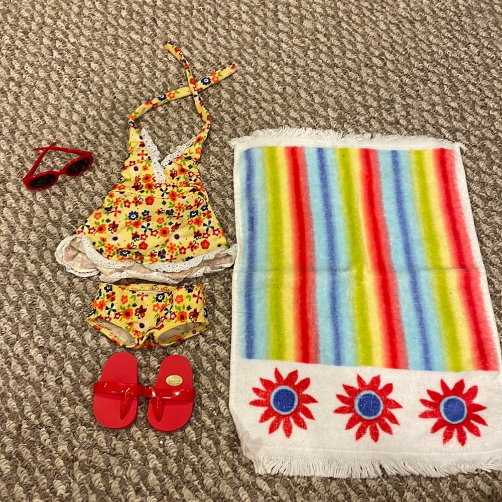 American Girl Swim Set